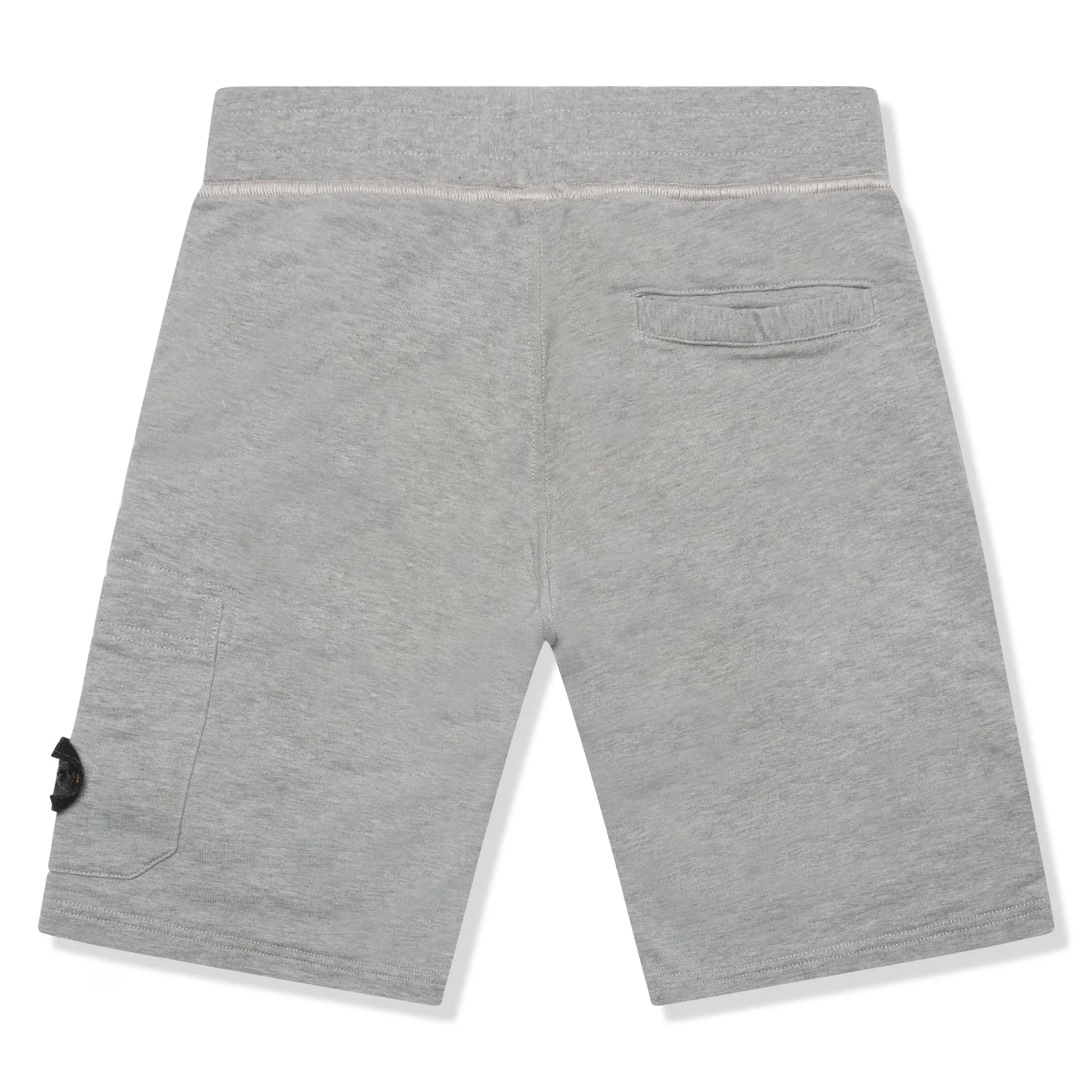 Back View of Preloved - Stone Island Junior Light Grey Shorts
